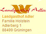 Landgasthof Adler, Riedlingen-Grueningen